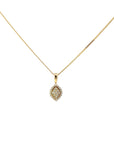 Anhänger Gelbgold 18kt mit Brillanten