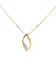 Anhänger Gelbgold 18kt mit Brillanten