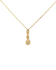 Anhänger Gelbgold 18kt mit Brillant