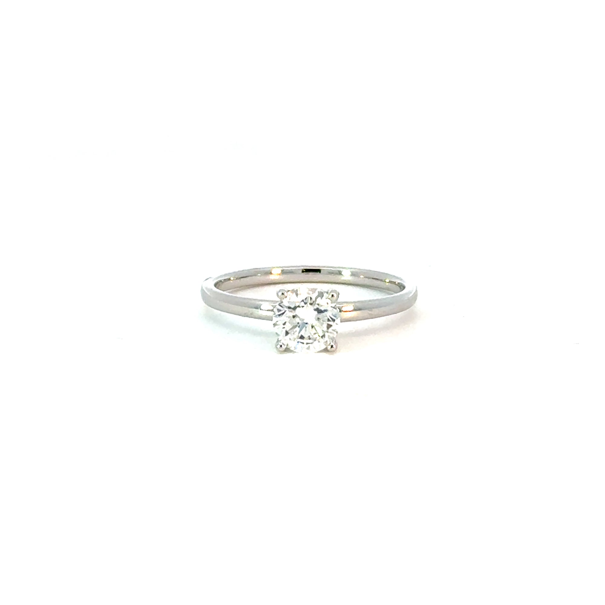 Ring in Weissgold 18kt mit Labordiamant