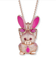 Anhänger Hase Ms.Roxy limitiert Silber rose vergoldet