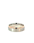 Partnerring in Silber und Rosegold 14kt