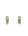 Creolen in Weissgold 18kt mit Brillanten
