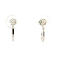 Ohrstecker in Weissgold 18kt mit Brillanten