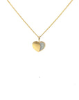 Anhänger Herz Gelbgold 18kt mit Brillanten