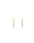 Creolen Gelbgold 18kt mit Brillanten