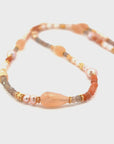 Collier Perlen und Mondstein