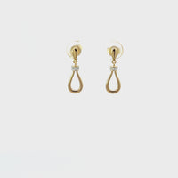 Ohrstecker Gelbgold 18kt mit Brillanten