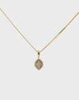 Anhänger Gelbgold 18kt mit Brillanten