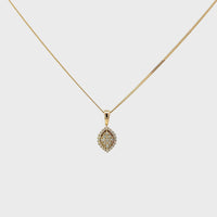 Anhänger Gelbgold 18kt mit Brillanten