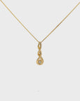 Anhänger Gelbgold 18kt mit Brillant