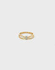 Ring Gelbgold 18kt mit Brillant