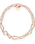 Amen Armbänder Silber 925 Kristall Schwarz