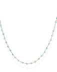 Amen Collier Silber 925 mit Kristall Schwarz