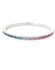 Bracelet Flex Farbsteine Rainbow
