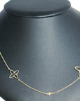 Collier aus Gelbgold 750  mit Brillanten