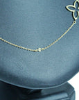 Collier aus Gelbgold 750  mit Brillanten