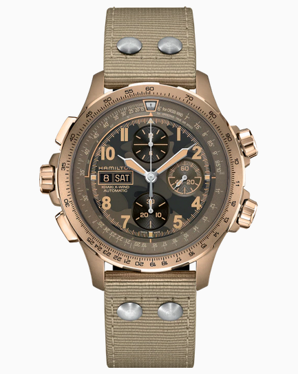 Khaki X-Wind Auto Chrono
