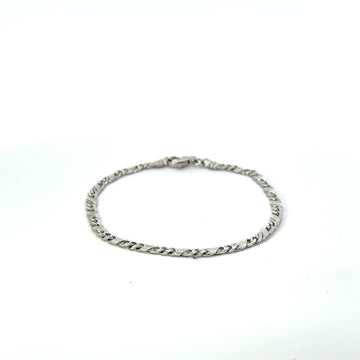 Armband 8er Weissgold 750