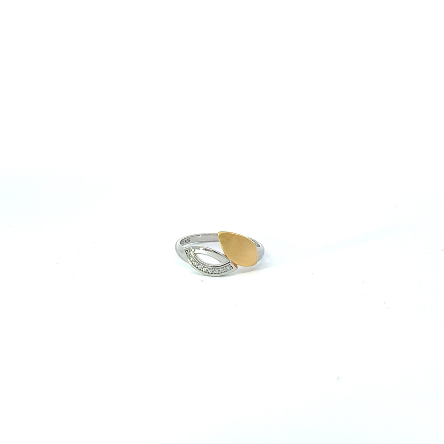 Ring Silber vergoldet