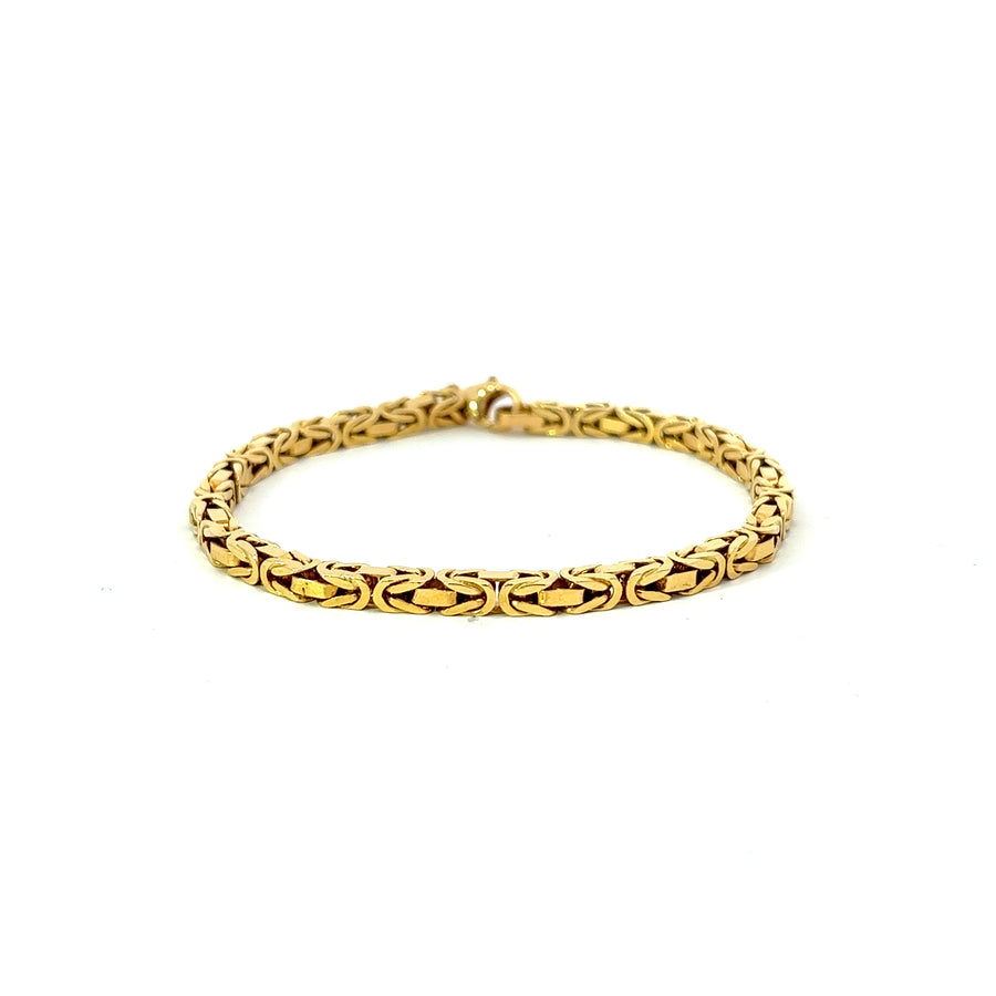 Bracelet Königskette Gelbgold 18kt Vintage