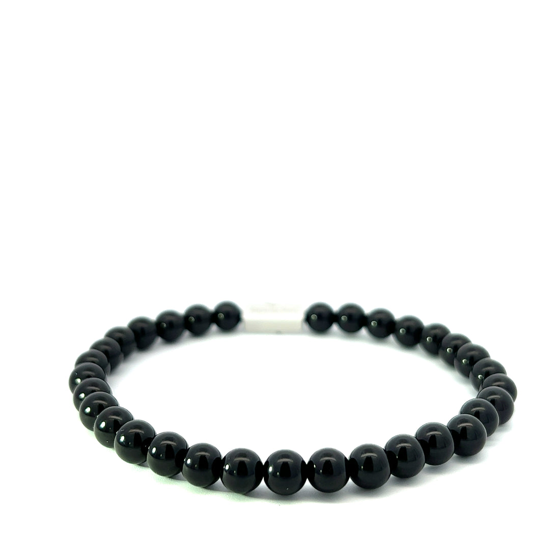 Kugelarmband Onyx Edelstahl