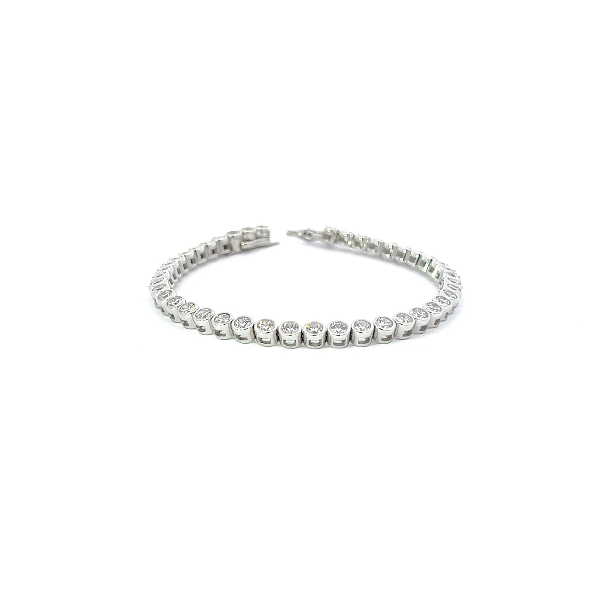 AB Tennis Si 925 rhod Zirkonia