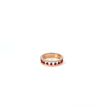 Ring Rosegold 18kt Rubine