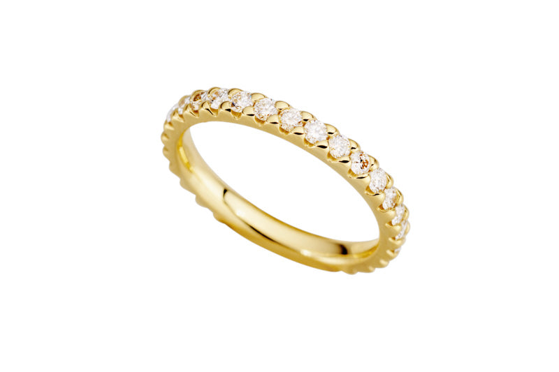 Ring "Memoir" in Gelbgold 18kt mit Labor Diamanten