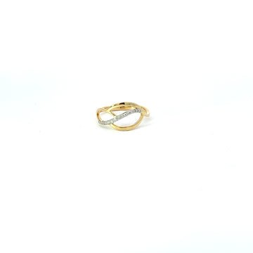 Ring Gelbgold 18kt mit Brillanten