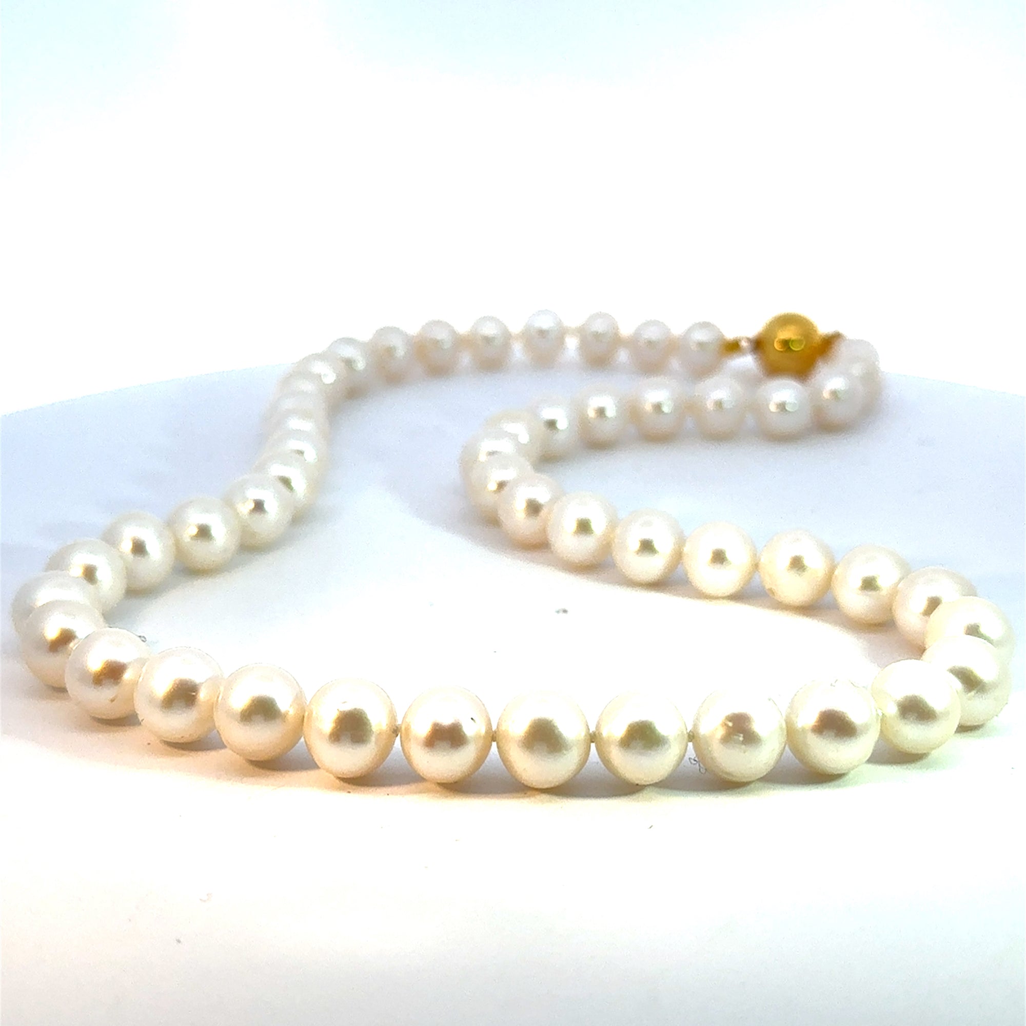 Collier Süsswasserzuchtperlen mit Schloss
