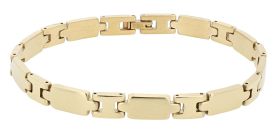 Armband in Edelstahl vergoldet