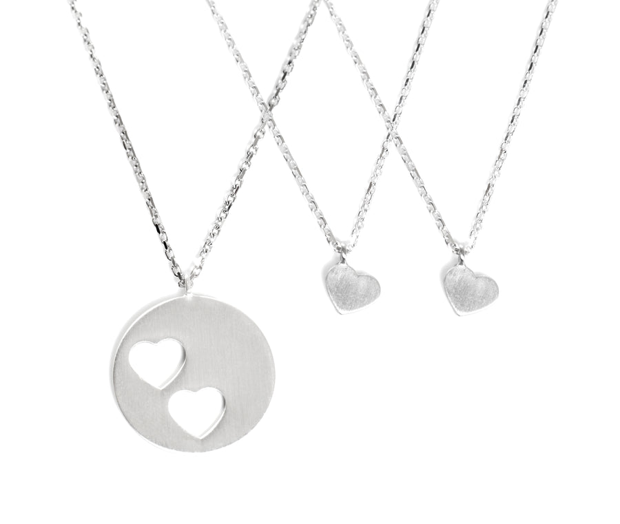 Anhänger mit Kette 3-teilig