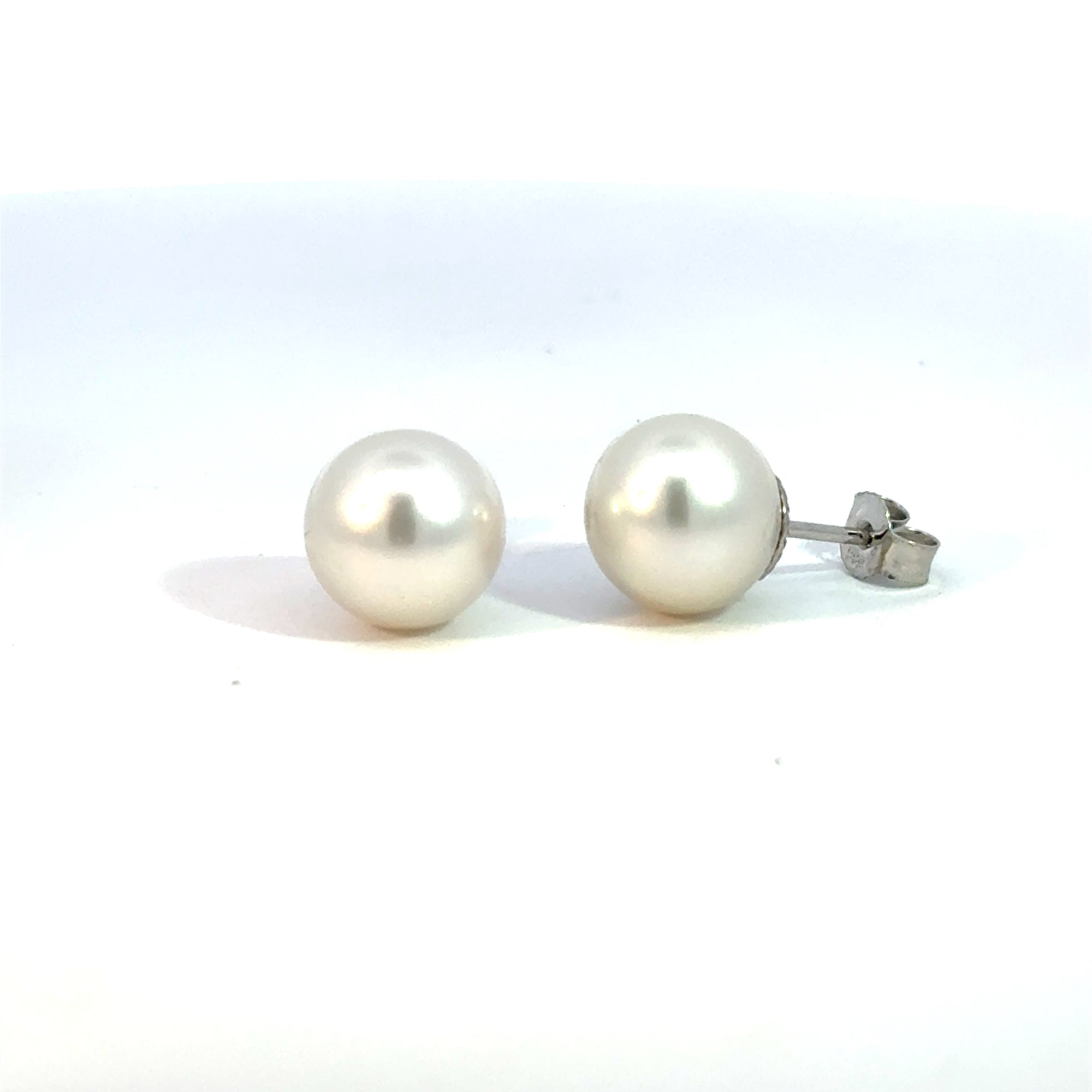 Ohrstecker Südsee Perle in Weissgold 14kt