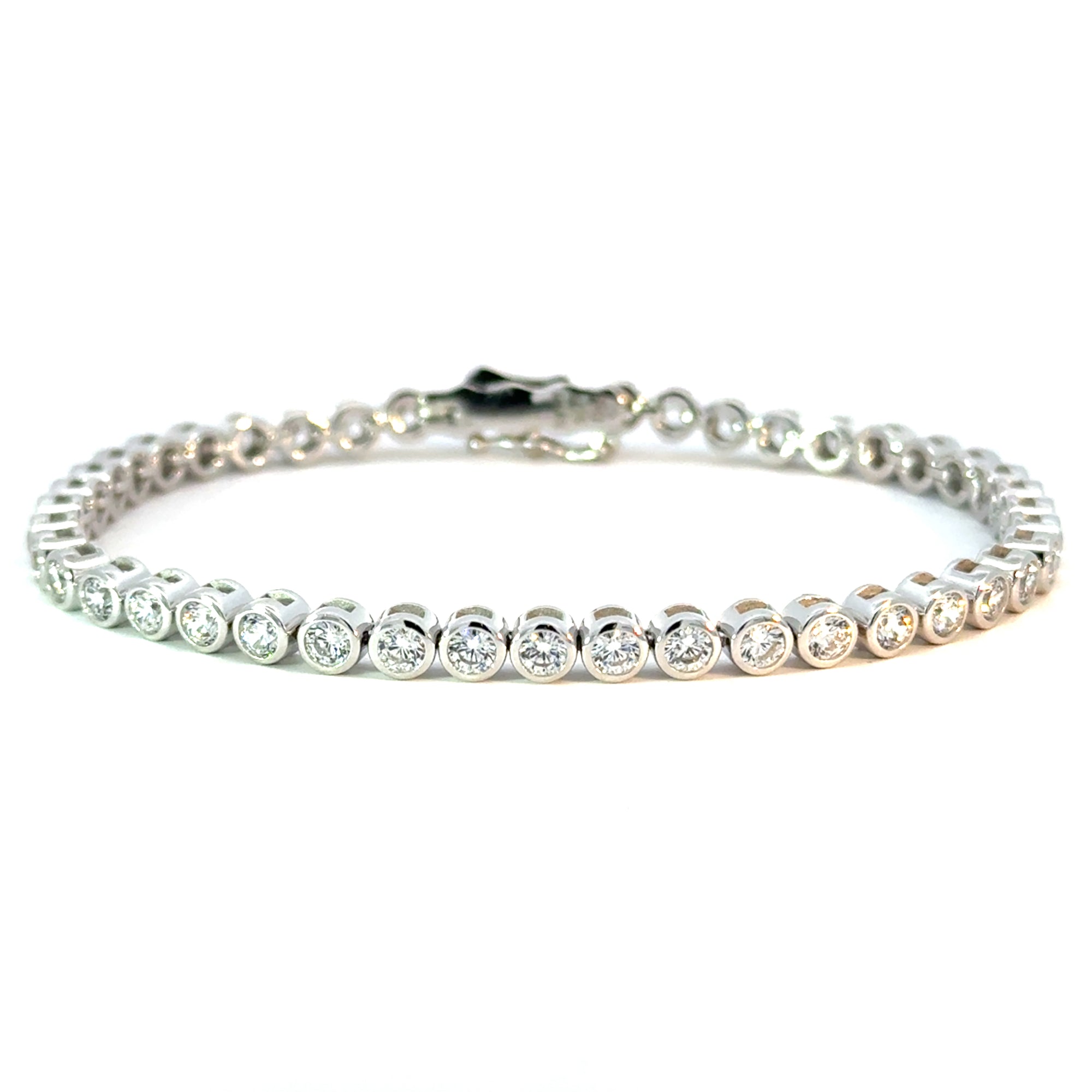 Bracelet Tennis in Silber mit Zirkonia