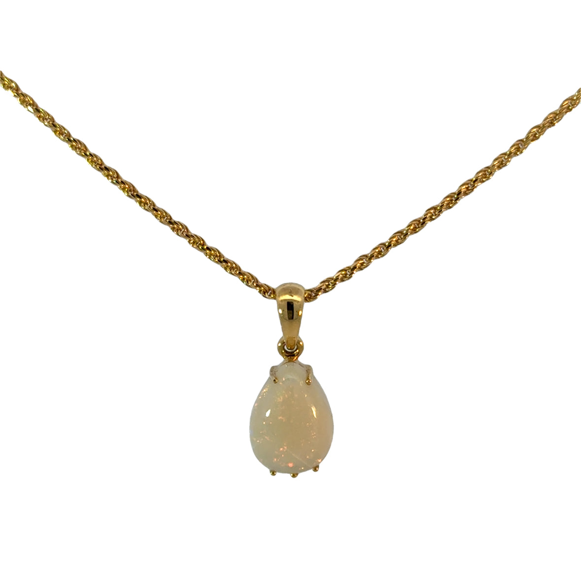 Anhänger Opal in Gelbgold 18kt