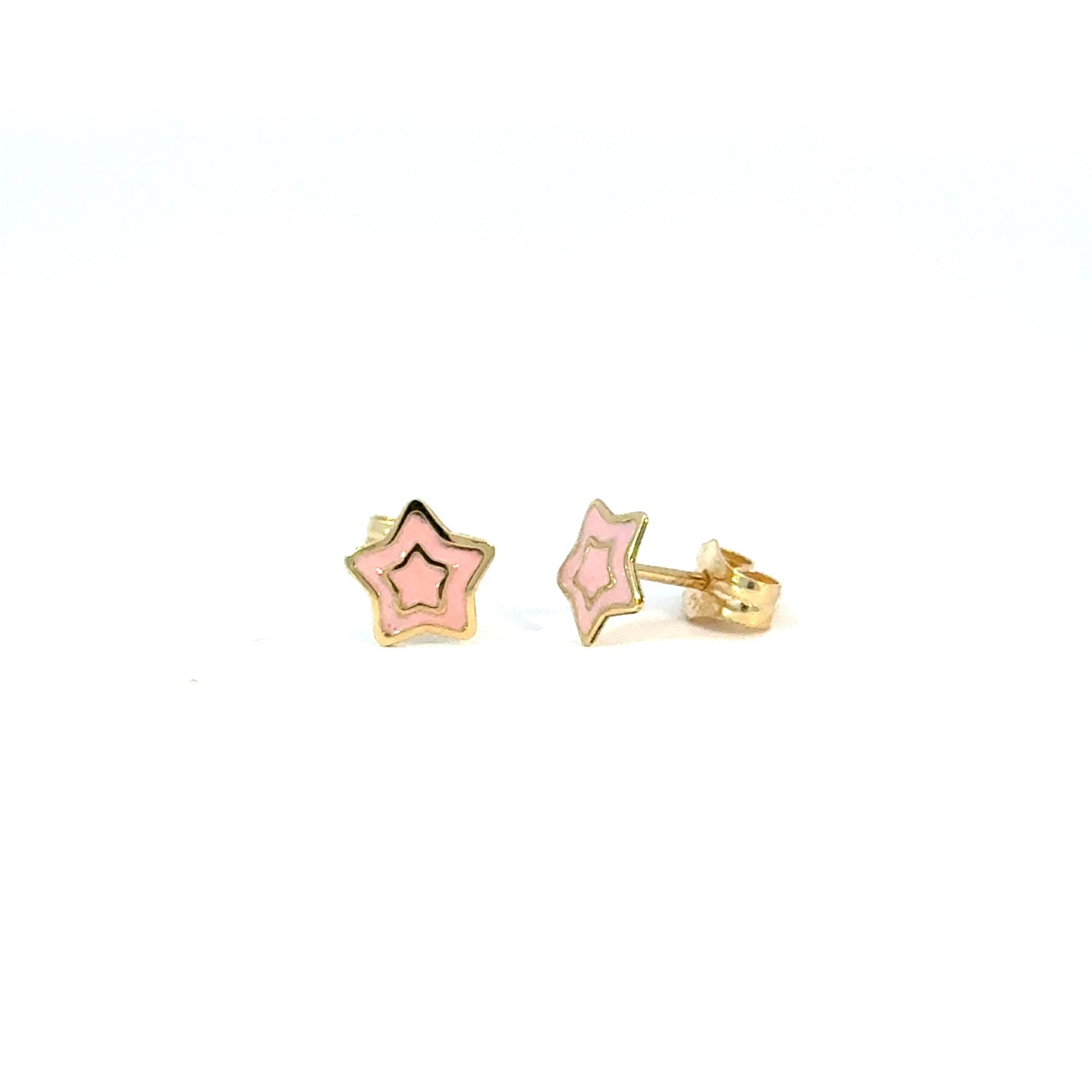 Ohrstecker &quot;Stern&quot; in Gelbgold 9kt