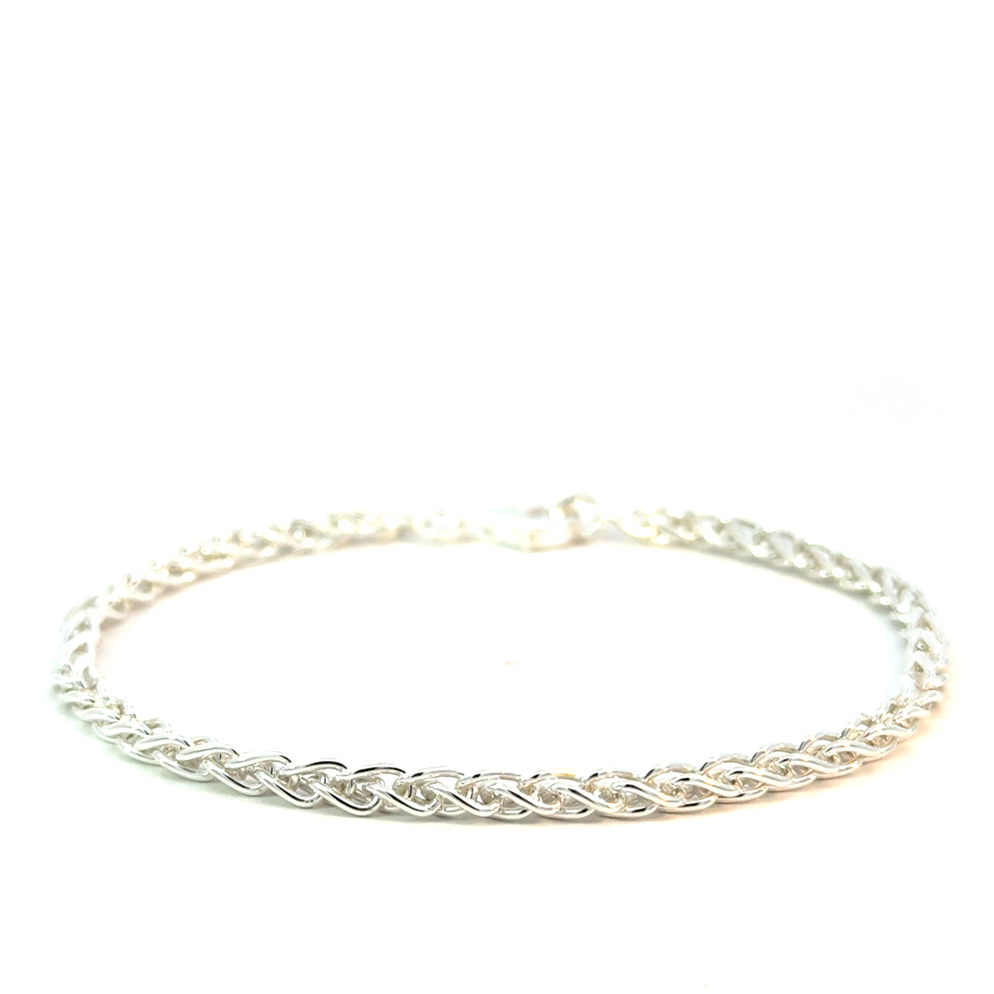 Bracelet Zopf in Silber