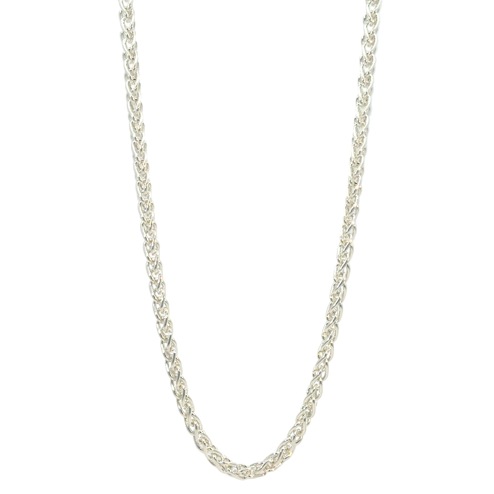 Collier Zopf in Silber