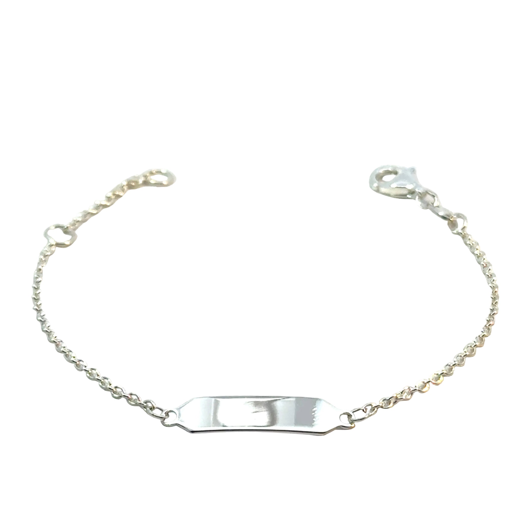 ID Bracelet in Silber