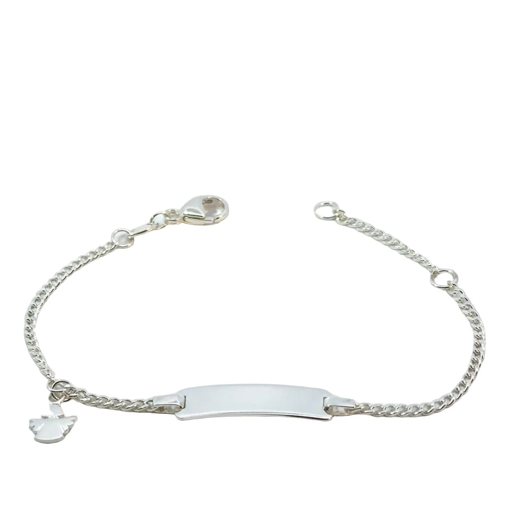ID Bracelet "Engel" in Silber