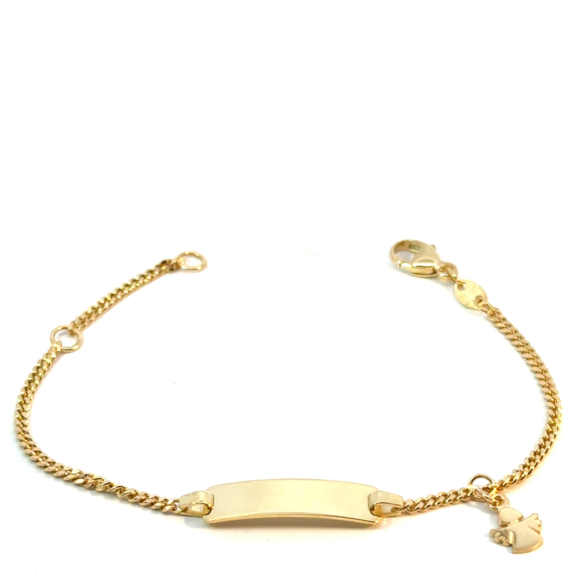 ID Bracelet "Engel" in Gelbgold 14kt