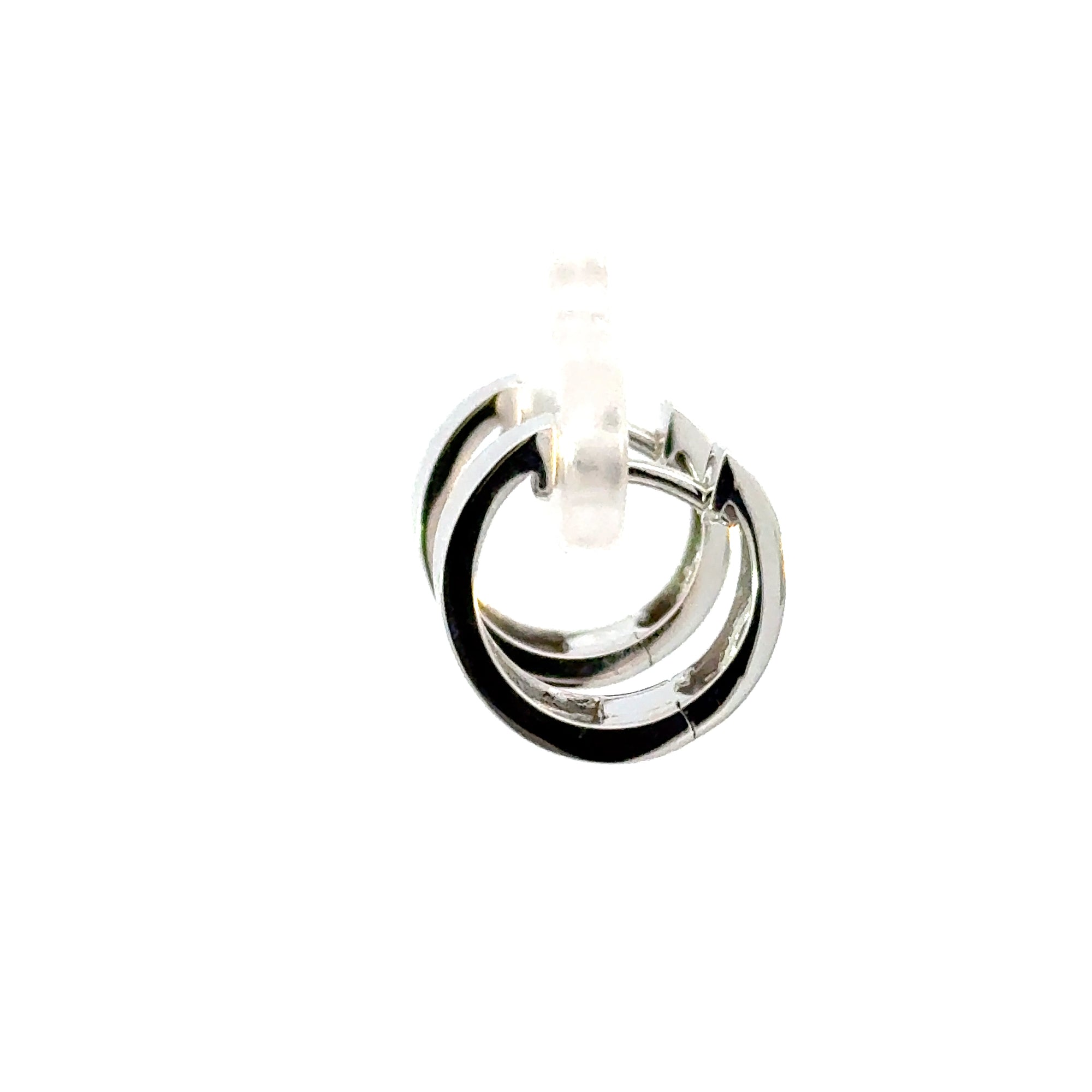 Creolen "konisch" in Weissgold 14kt