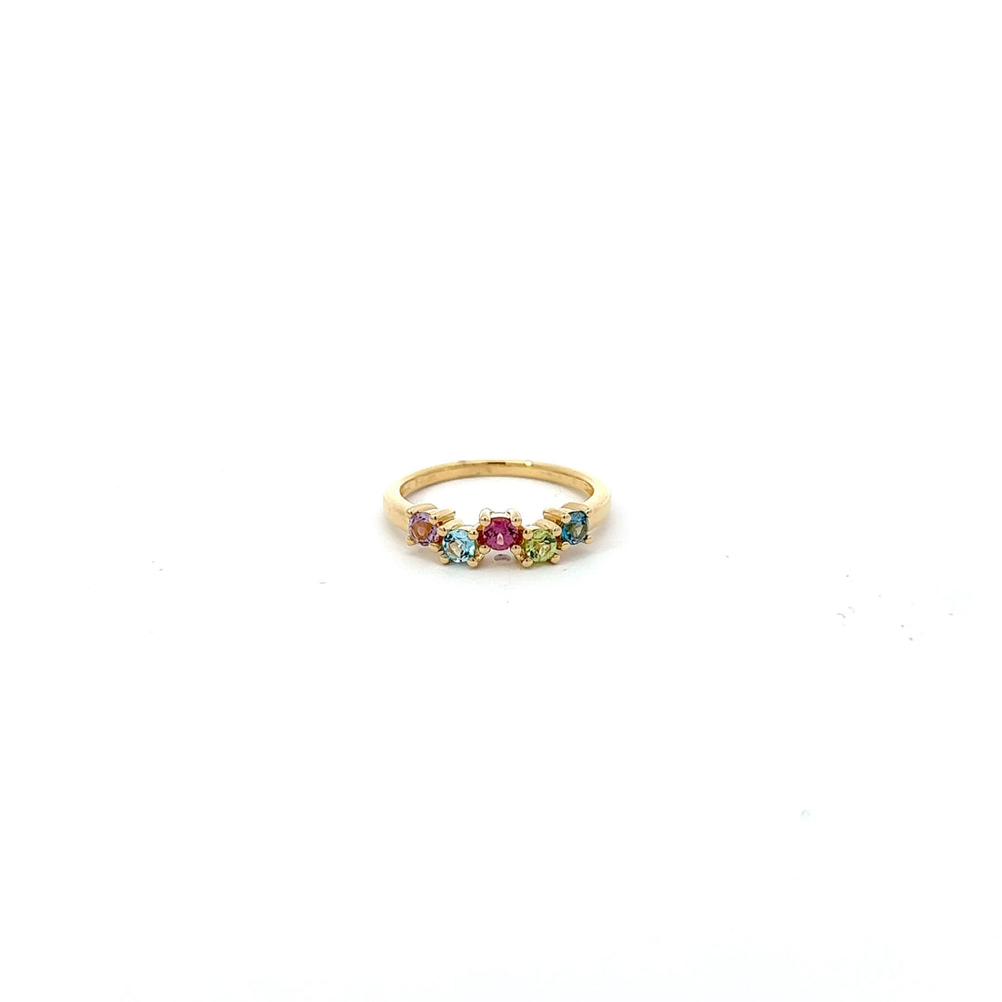 Ring Gelbgold 18kt Farbsteine