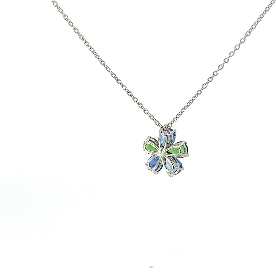 Collier mit Blume