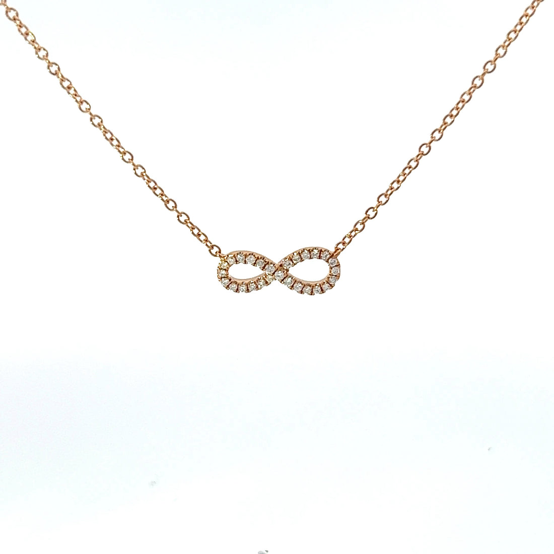 Collier mit Infinity Brillant