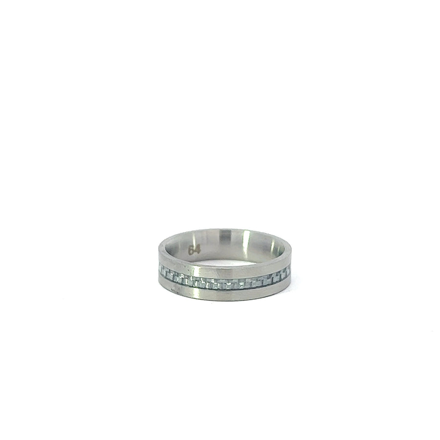 Ring Edelstahl Karbon
