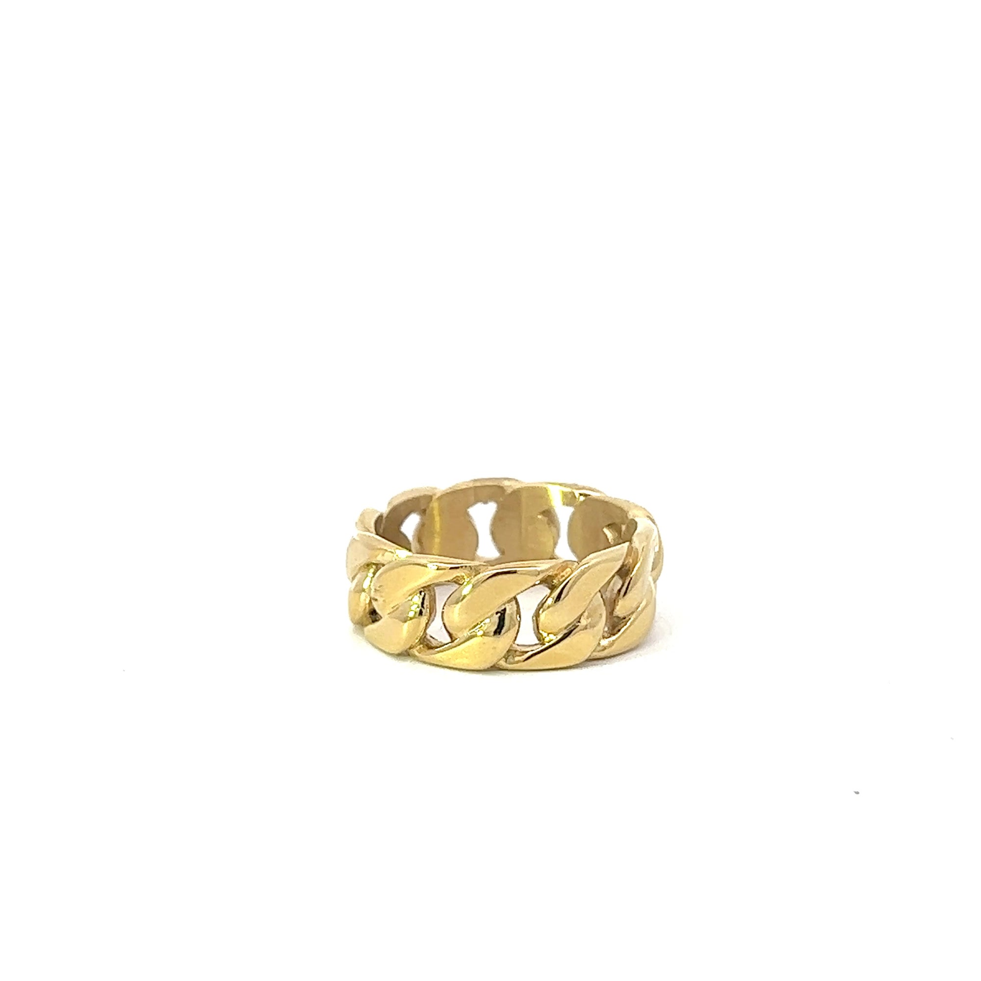 Ring Edelstahl PVD gold