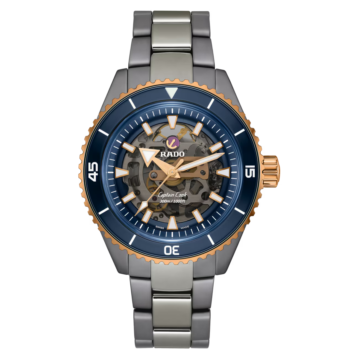 Rado Captain Cook Skeleton