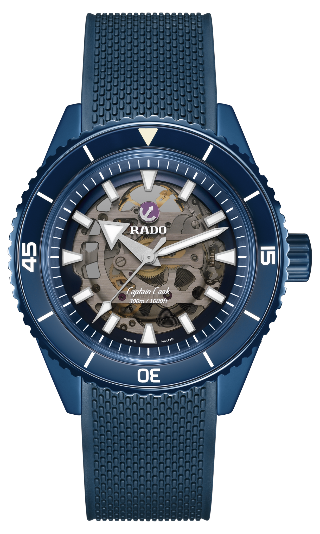 Rado Captain Cook High-Tech Ceramic Skeleton